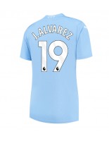 Manchester City Julian Alvarez #19 Kotipaita Naisten 2023-24 Lyhythihainen